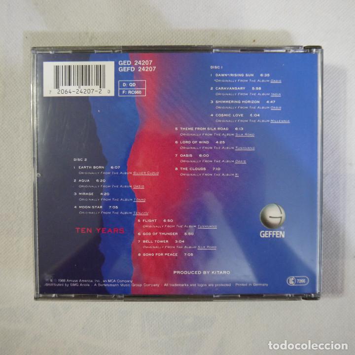 CDs de m&uacute;sica: KITARO - TEN YEARS - 2 CDS - Foto 4