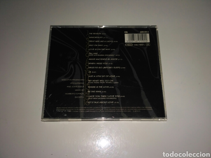 CDs de m&uacute;sica: C&eacute;line Dion - Lets Talk About Love - Foto 2