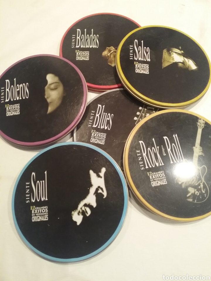 CDs de m&uacute;sica: Seis cds, Grandes &eacute;xitos originales - Foto 1