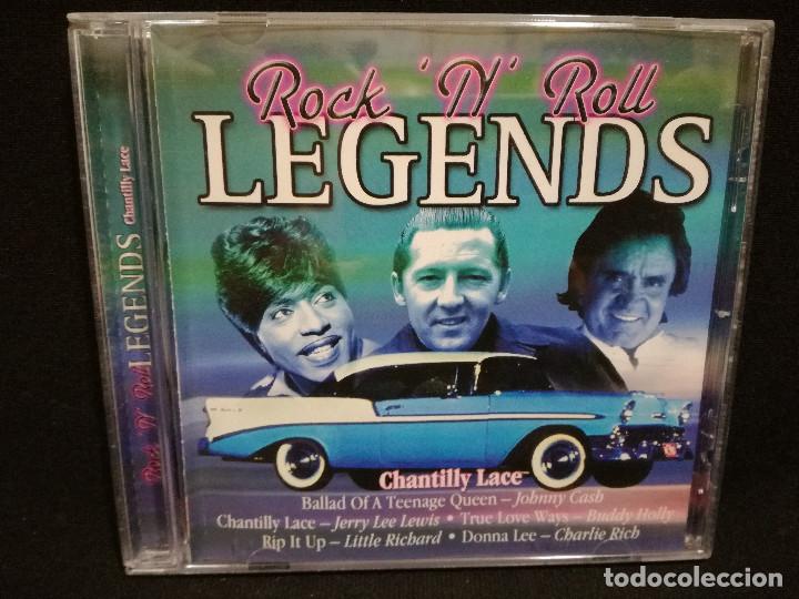 CDs de m&uacute;sica: CD - ROCK N ROLL LEGENDS - CHANTILLY LACE - Foto 1