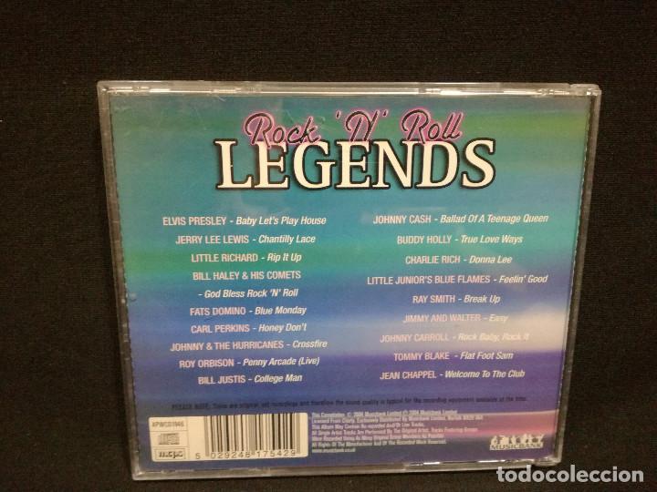 CDs de m&uacute;sica: CD - ROCK N ROLL LEGENDS - CHANTILLY LACE - Foto 2