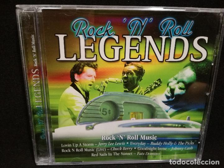 CDs de m&uacute;sica: CD - ROCK N ROLL LEGENDS - MUSIC - Foto 1