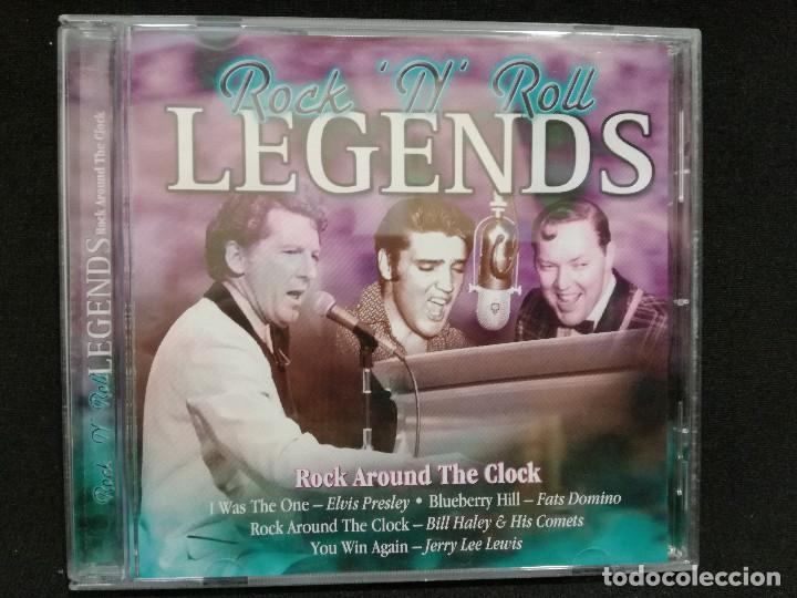 CDs de m&uacute;sica: CD - ROCK N ROLL LEGENDS - ROCK AROUND THE CLOCK - Foto 1
