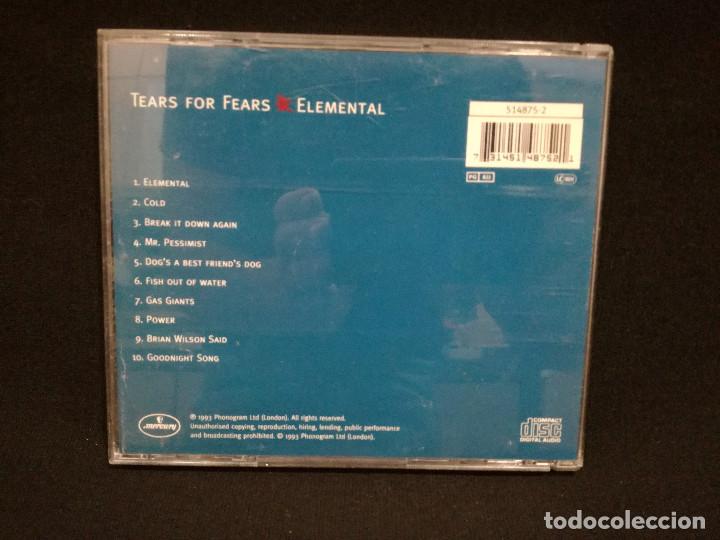 CDs de m&uacute;sica: CD - TEARS FOR FEARS - ELEMENTAL - Foto 2