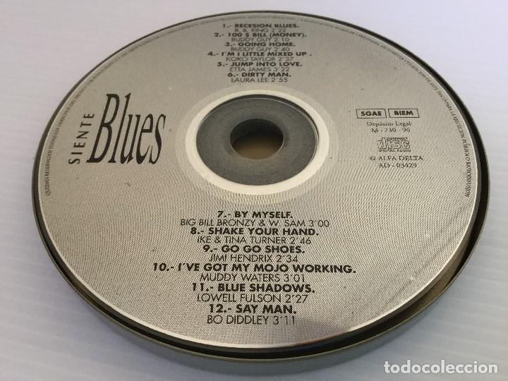 CDs de m&uacute;sica: Siente Blues 12 Grandes &Eacute;xitos en versiones originales 1996 - Foto 3