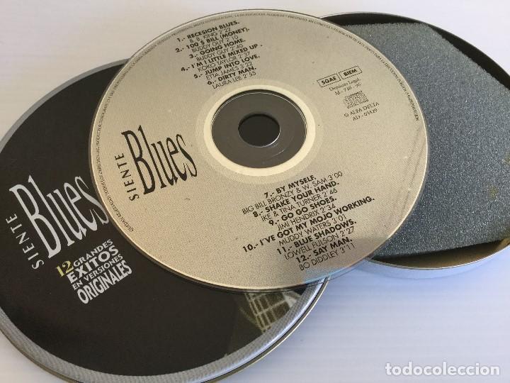 CDs de m&uacute;sica: Siente Blues 12 Grandes &Eacute;xitos en versiones originales 1996 - Foto 5