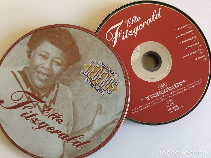 CDs de m&uacute;sica: CD Original Legends Versions Ella Fitzgerald 1996 - Foto 4