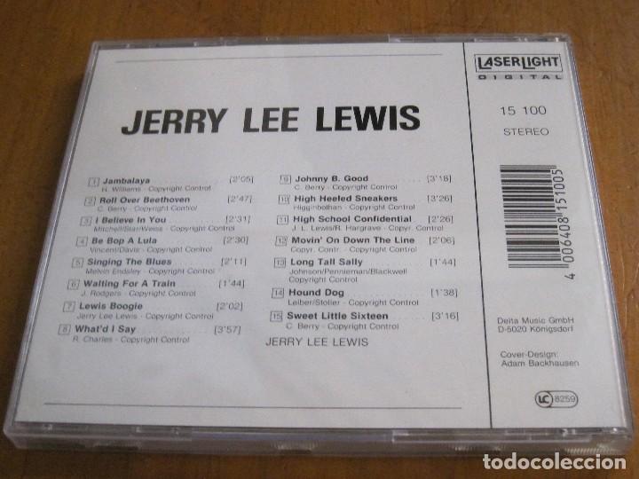 CDs de m&uacute;sica: JERRY LEE LEWIS ROLL OVER BEETHOVEN COMO NUEVO. - Foto 3