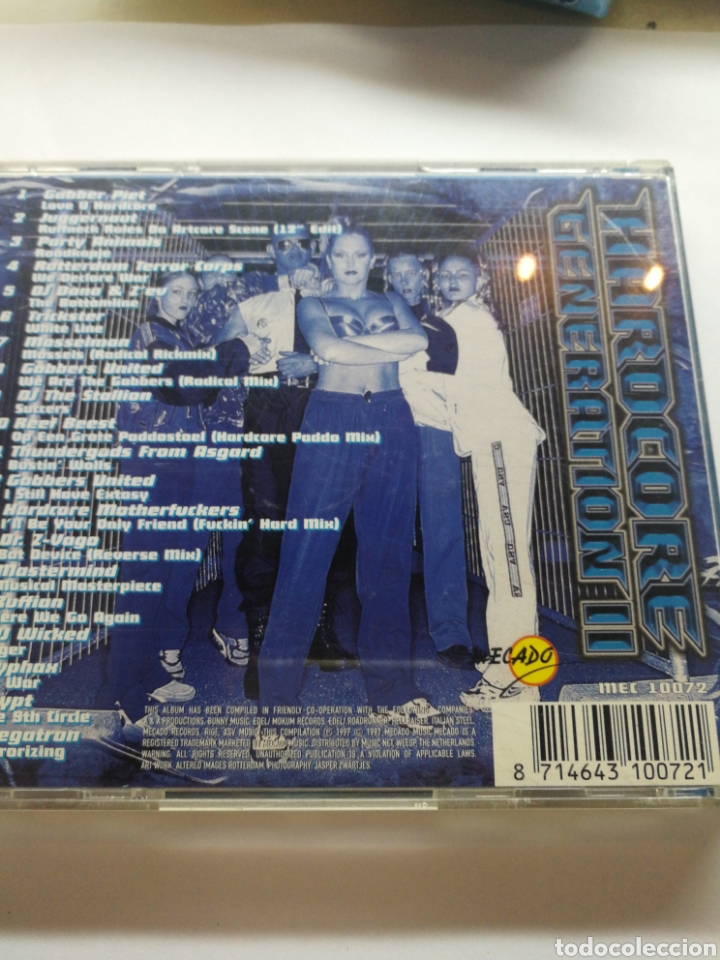 CDs de m&uacute;sica: Hardcore Generation II / CD original a&ntilde;o 1997 - Foto 2