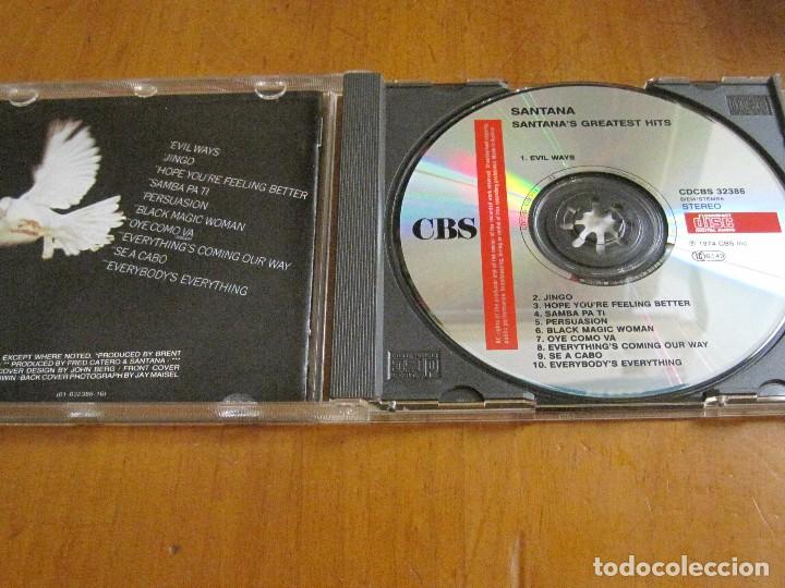 CDs de m&uacute;sica: SANTANA GREATEST HITS COMO NUEVO. - Foto 2
