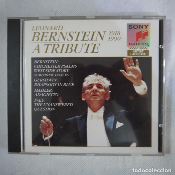CDs de m&uacute;sica: LEONARD BERNSTEIN - A TRIBUTE 1918-1990 - CD - Foto 1