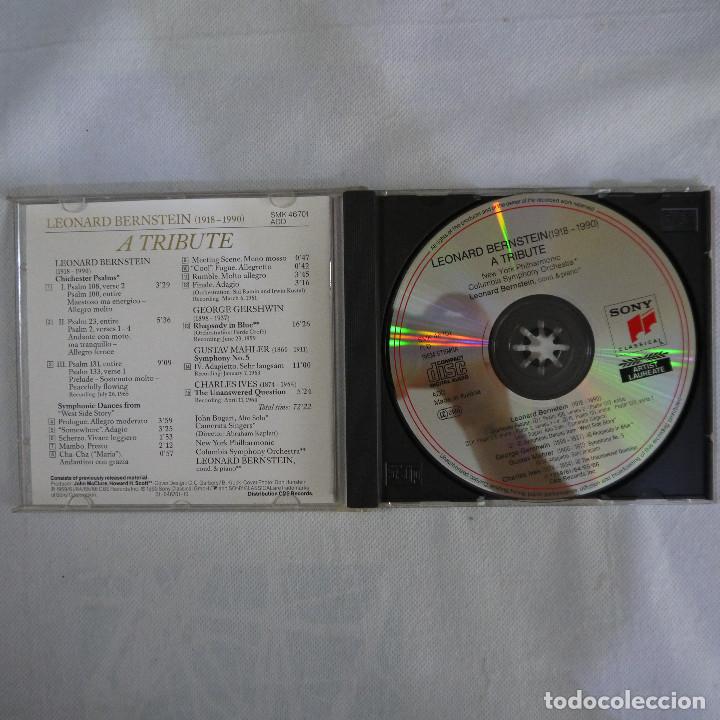 CDs de m&uacute;sica: LEONARD BERNSTEIN - A TRIBUTE 1918-1990 - CD - Foto 2