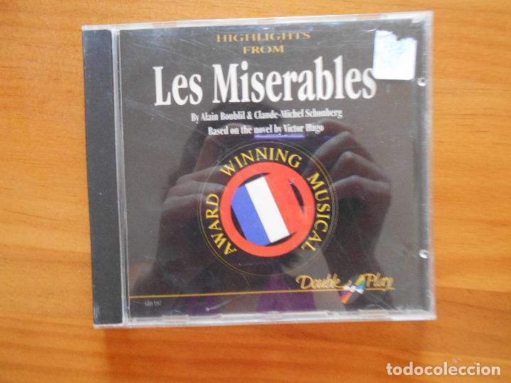 CDs de m&uacute;sica: CD HIGHLIGHTS FROM LES MISERABLES (3G) - Foto 1