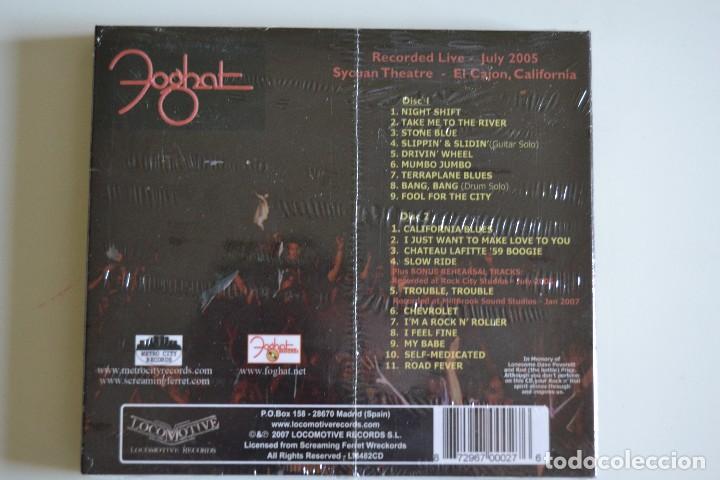 CDs de m&uacute;sica: Foghat - LIVE II, doble CD en digipack - Foto 4