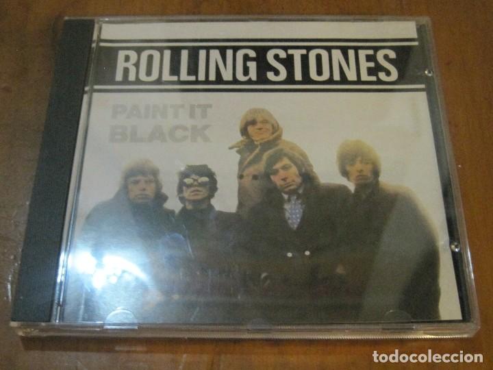 CDs de m&uacute;sica: THE ROLLING STONES PAINT IT BLACK COMO NUEVO. - Foto 1