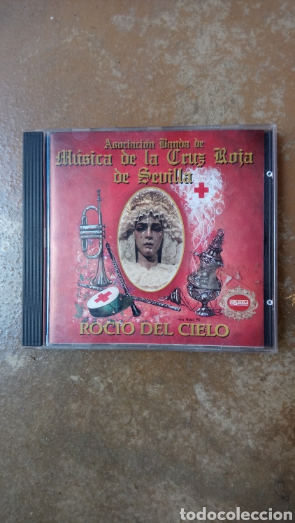 CDs de m&uacute;sica: Asociaci&oacute;n banda de m&uacute;sica de la cruz roja de Sevilla - roc&iacute;o del cielo. CD - Semana Santa.