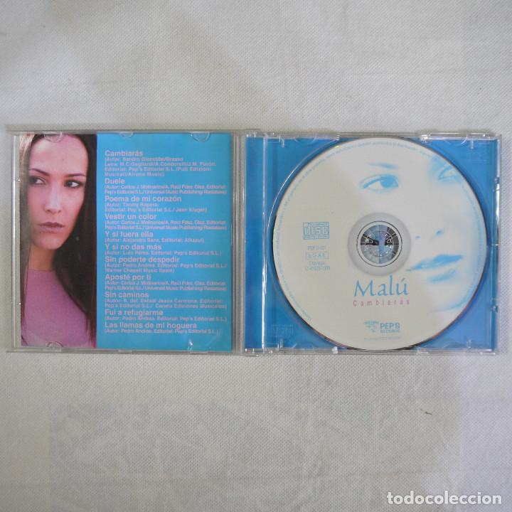 CDs de m&uacute;sica: MAL&Uacute; - CAMBIAR&Aacute;S - CD - Foto 2