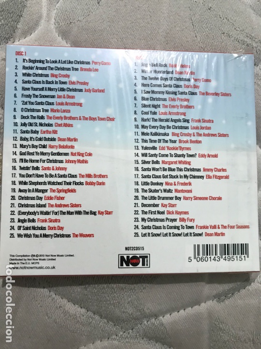 CDs de m&uacute;sica: It&rsquo;s christmas 2CDs Precintado - Foto 2
