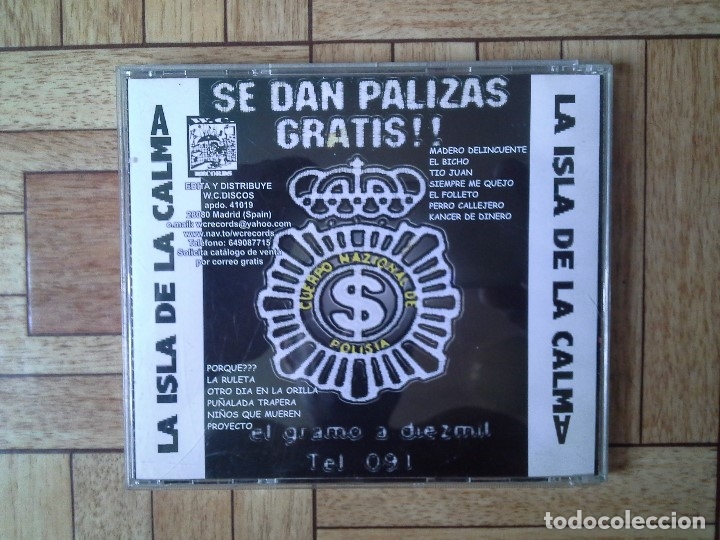 CDs de m&uacute;sica: GUADA&Ntilde;A - LA ISLA DE LA CALMA - CD ?? - Foto 2