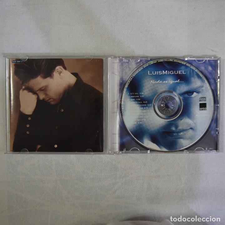 CDs de m&uacute;sica: LUIS MIGUEL - NADA ES IGUAL - CD 1998 - Foto 2
