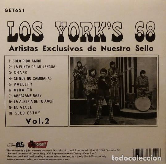 CDs de m&uacute;sica: LOS YORK&acute;S 68 Los York - Foto 5