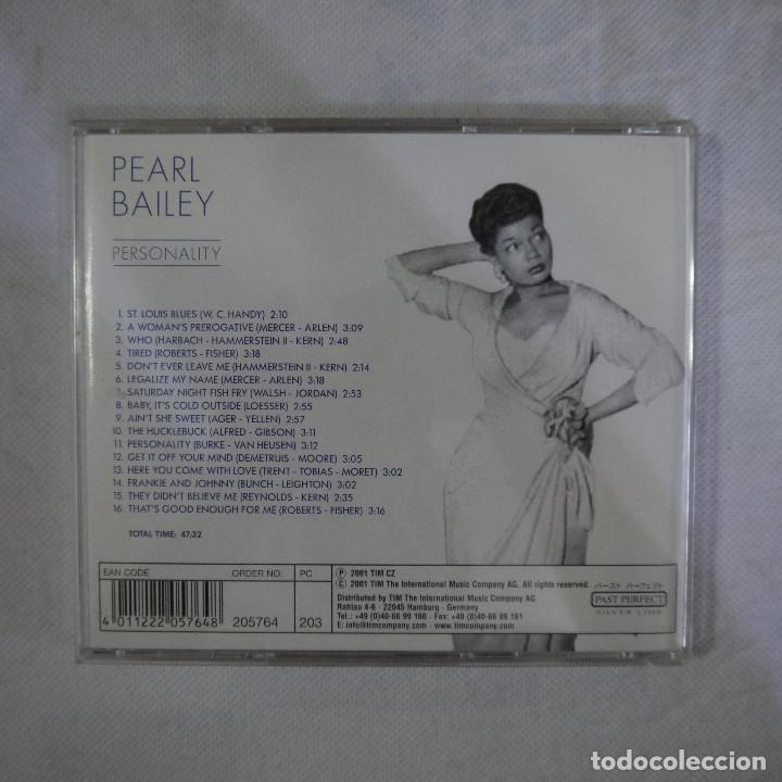 CDs de m&uacute;sica: PEARL BAILEY - PERSONALITY - CD 2001 - Foto 3