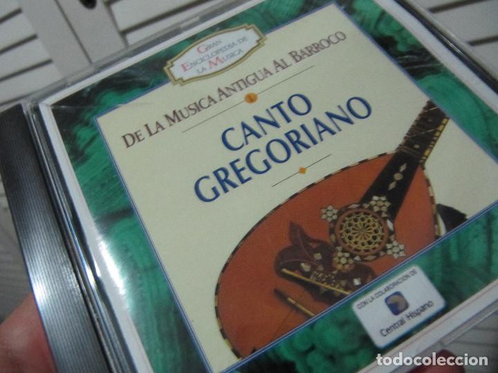 CDs de M&uacute;sica: CANTO GREGORIANO De la musica antigua al barroco CD ALBUM 1995 GRAN ENCICLOPEDIA DE LA MUSICA N&ordm;1