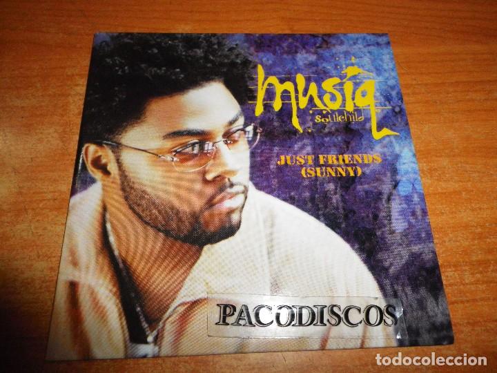 CD di Musica: MUSIQ SOULCHILD Just friend ( Sunny) CD SINGLE PROMO CARTON A&Ntilde;O 2000 EU CONTIENE 3 TEMAS R&B SOUL