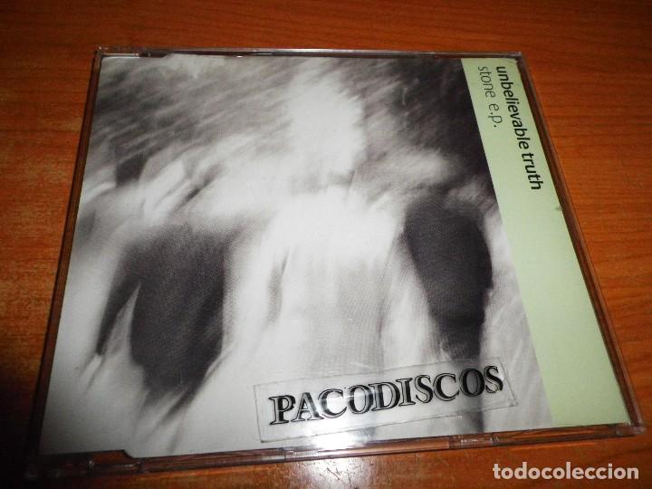 CD di Musica: UNBELIEVABLE TRUTH Stone e.p. CD MAXI SINGLE EP A&Ntilde;O 1997 HOLANDA CONTIENE 4 TEMAS ROCK ALTERNATIVO