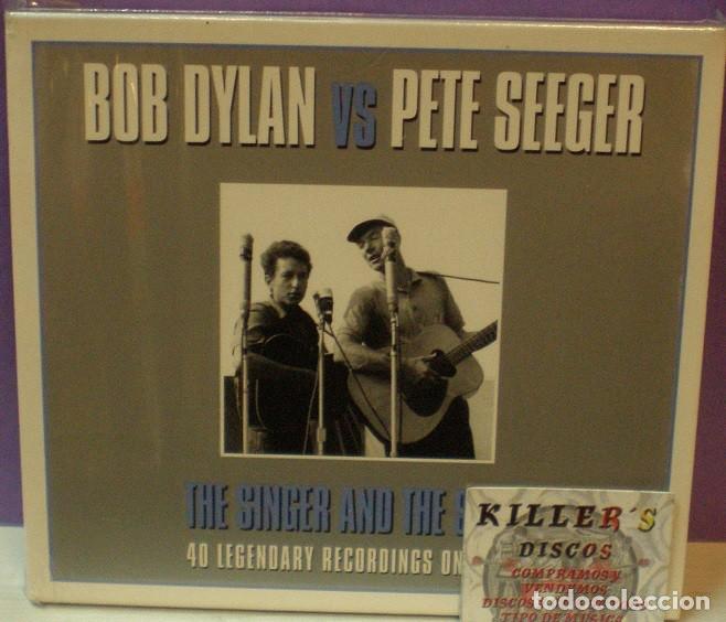 CDs de m&uacute;sica: Bob Dylan  vs Pete Seeger - The Singer and the Song  - 2xCD Nuevo