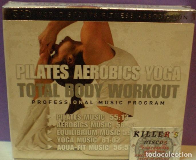 Music CDs: Pilates Aerobics Yoga - Total Body Workout - 5xCDs Precintado