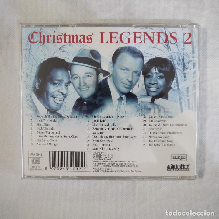 CDs de m&uacute;sica: CHRISTMAS. LEGENDS 2 - CD 2003 - Foto 3