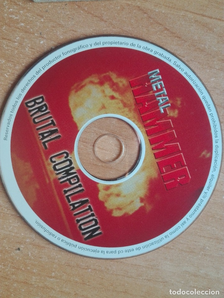 CDs de m&uacute;sica: Mettal Hammer.17 temas completos - Foto 3