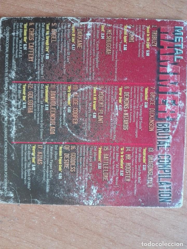 CDs de m&uacute;sica: Mettal Hammer.17 temas completos - Foto 2