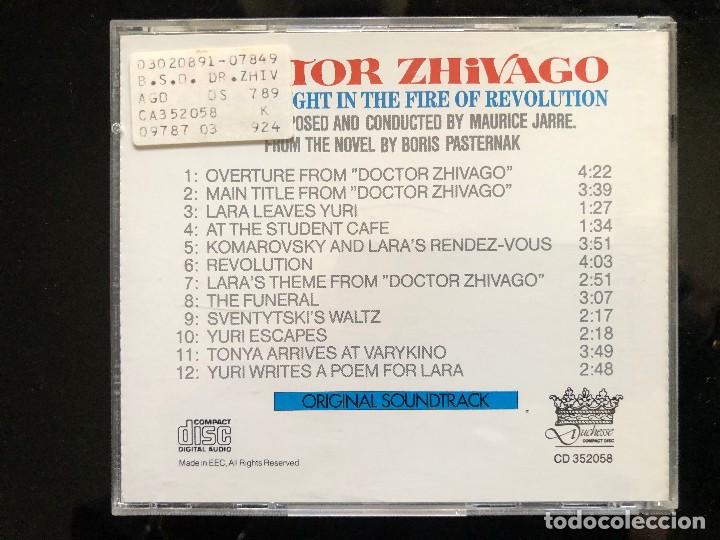 CDs de m&uacute;sica: Doctor Zhivago cd - Foto 2