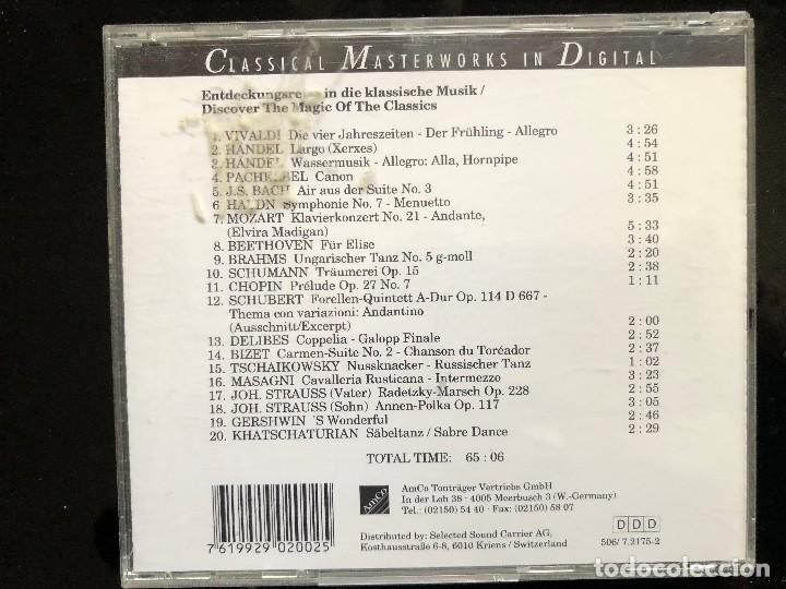 CDs de m&uacute;sica: CLASSICAL MASTERWORKS IN DIGITAL cd - Foto 2