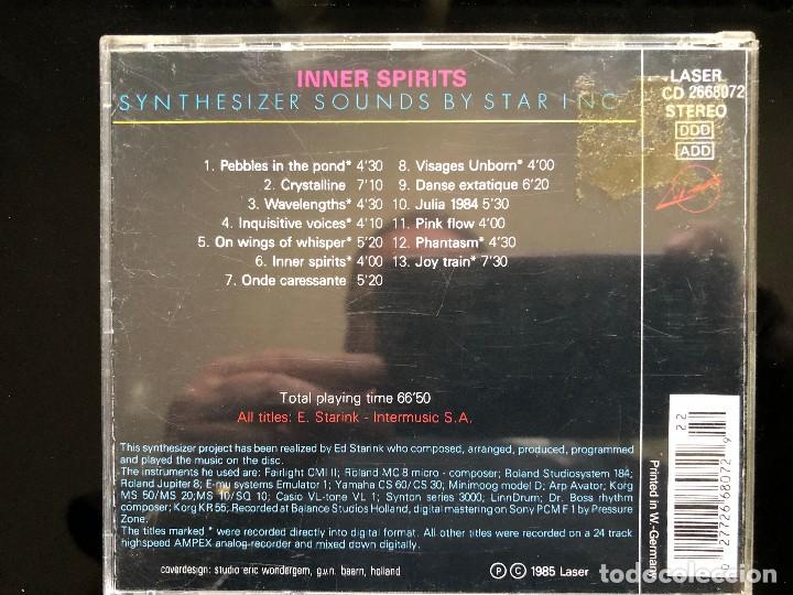 CDs de m&uacute;sica: INNER SPIRITS SYNTHESIZER BY STAR INC - Foto 2