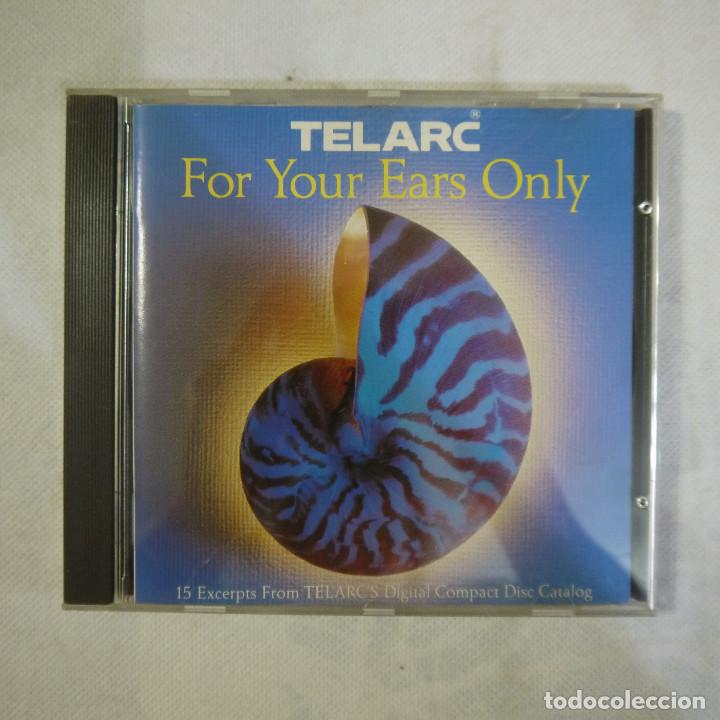 CDs de m&uacute;sica: TELARC - FOR YOUR EARS ONLY - CD 1991 - Foto 1