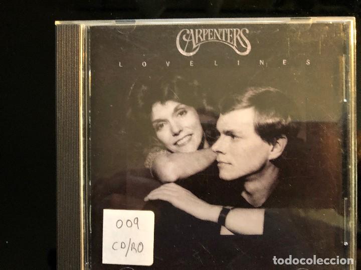 CDs de m&uacute;sica: CARPENTERS LOVELINES - Foto 1
