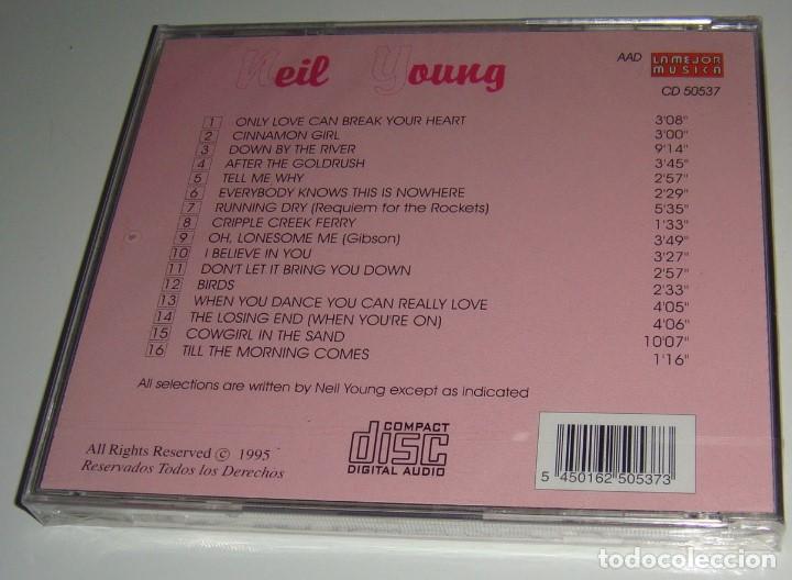 CDs de m&uacute;sica: CD - NEIL YOUNG - EXITOS - NUEVO Y PRECINTADO - NEIL YOUNG - Foto 2