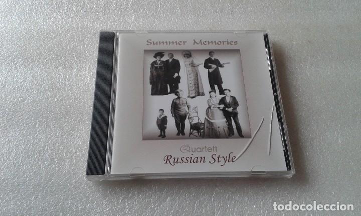 Music CDs: QUARTETT RUSSIAN STYLE - SUMMER MEMORIES CD 2005