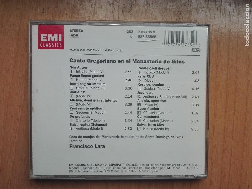 CDs de m&uacute;sica: Canto gregoriano en el monasterio de Silos. - Foto 3