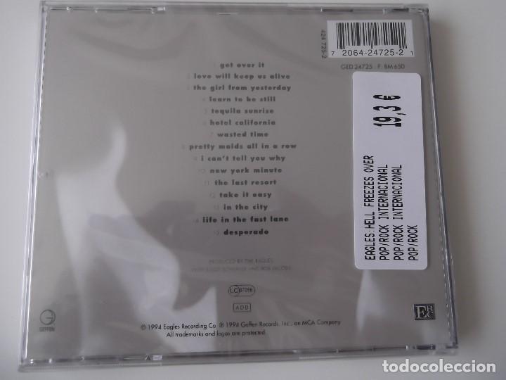 CDs de m&uacute;sica: EAGLES - Hell freezes over - Foto 2