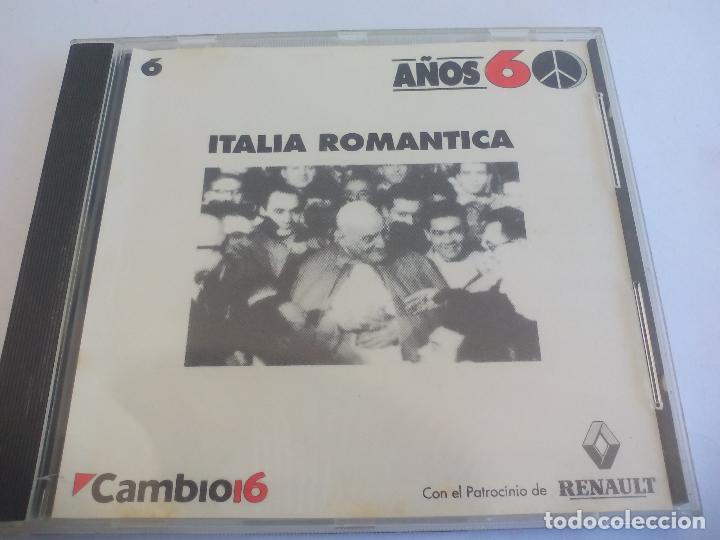 CD di Musica: ITALIA ROMANTICA, A&Ntilde;OS 60. CAMBIO16. 1996 CAMBIO 16