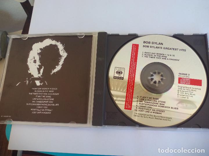 CDs de m&uacute;sica: BOB DYLAN, GRATEST HITS. CBS SONY. CD - Foto 2