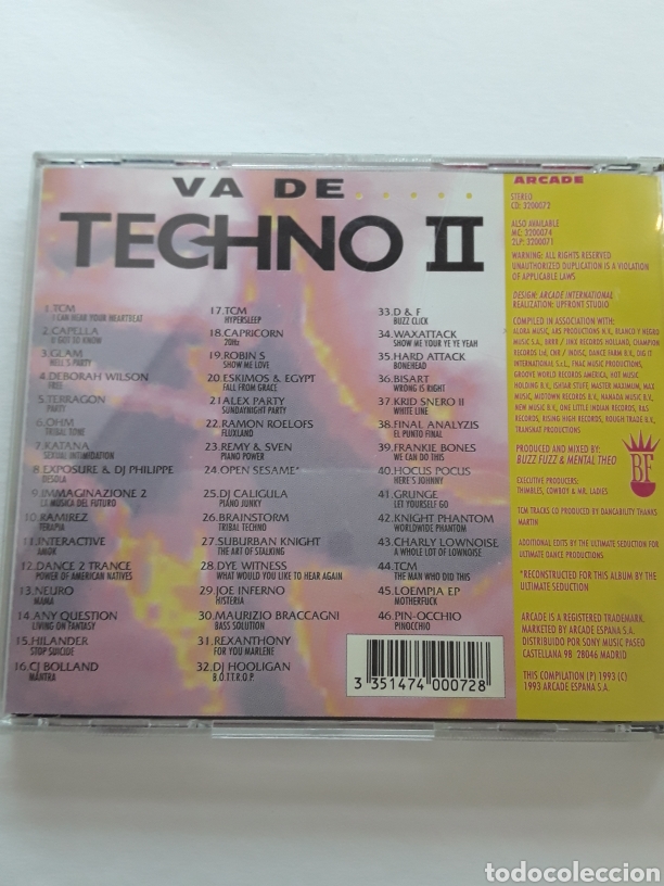 CDs de m&uacute;sica: Va de Techno II / los 46 temas m&aacute;s explosivos - Foto 2