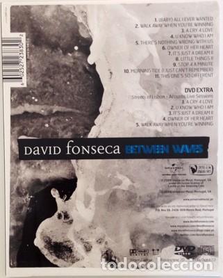 CDs de m&uacute;sica: David Fonseca - Between Waves - CD + DVD en funda de cart&oacute;n. - Foto 2