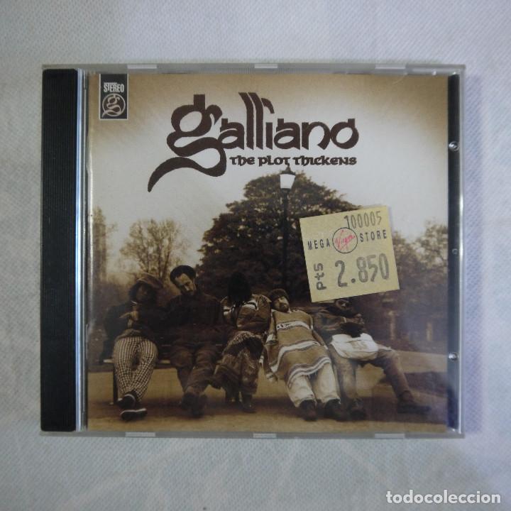 CDs de m&uacute;sica: GALLIANO - THE PILOT THICKENS - CD 1994 - Foto 1