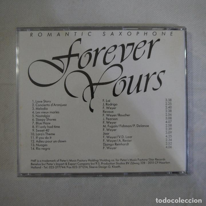 CDs de m&uacute;sica: FOREVER YOURS - ROMANTIC SAXOPHONE  - CD - Foto 3
