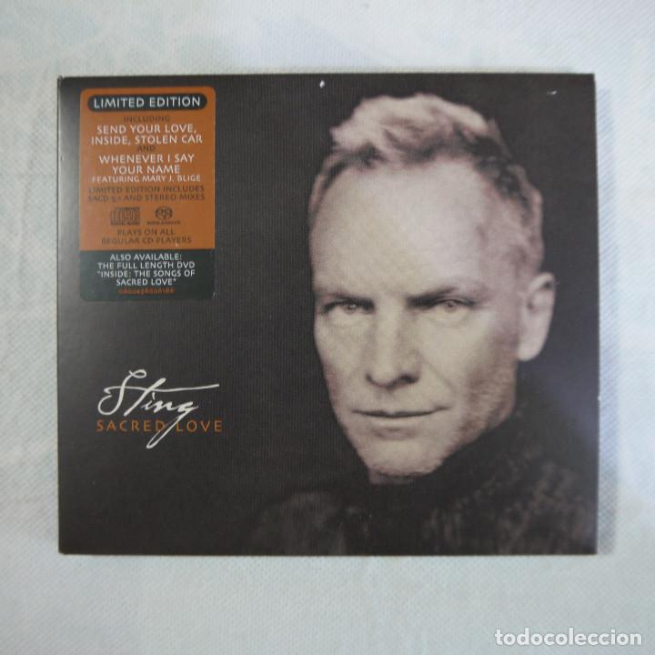 CDs de m&uacute;sica: STING - SACRED LOVE - CD 2003 - Foto 1
